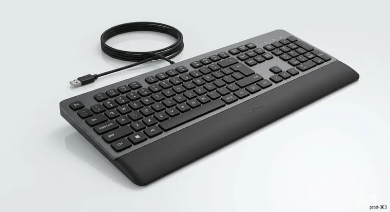Teclado Membrana Slim Office