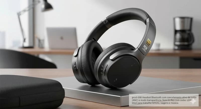 Headset Bluetooth ANC Premium