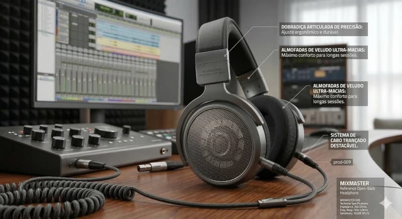 Headset Studio Monitor Referência - Imagem 2