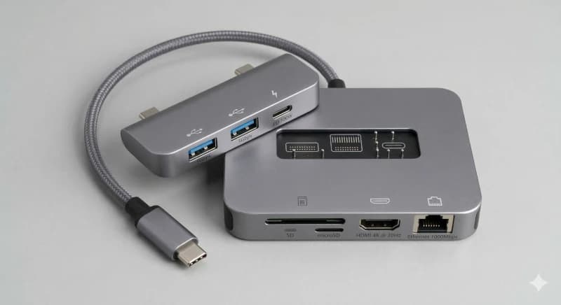 Hub USB-C 7 em 1 - Imagem 2