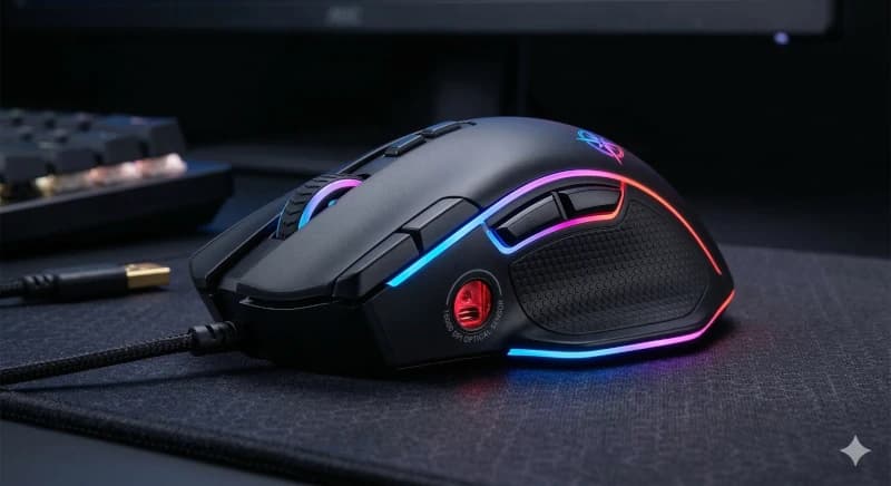Mouse Gamer 16000 DPI