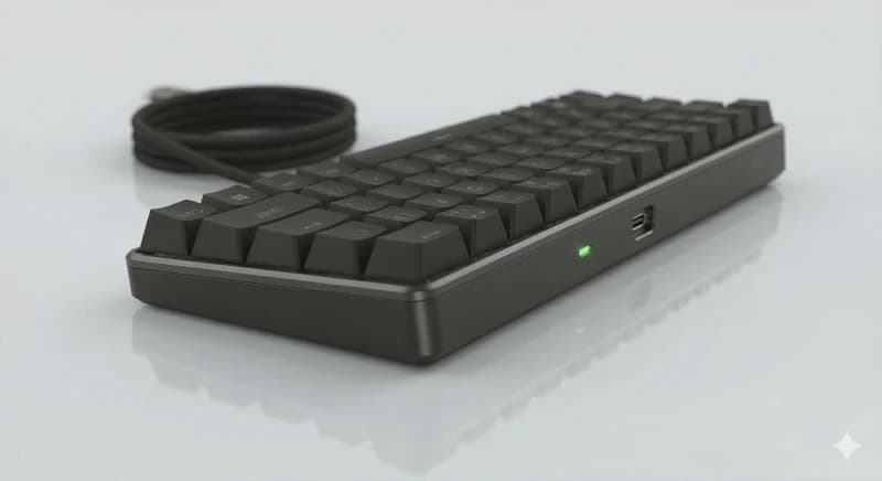 Teclado Compacto 60% Wireless - Imagem 2